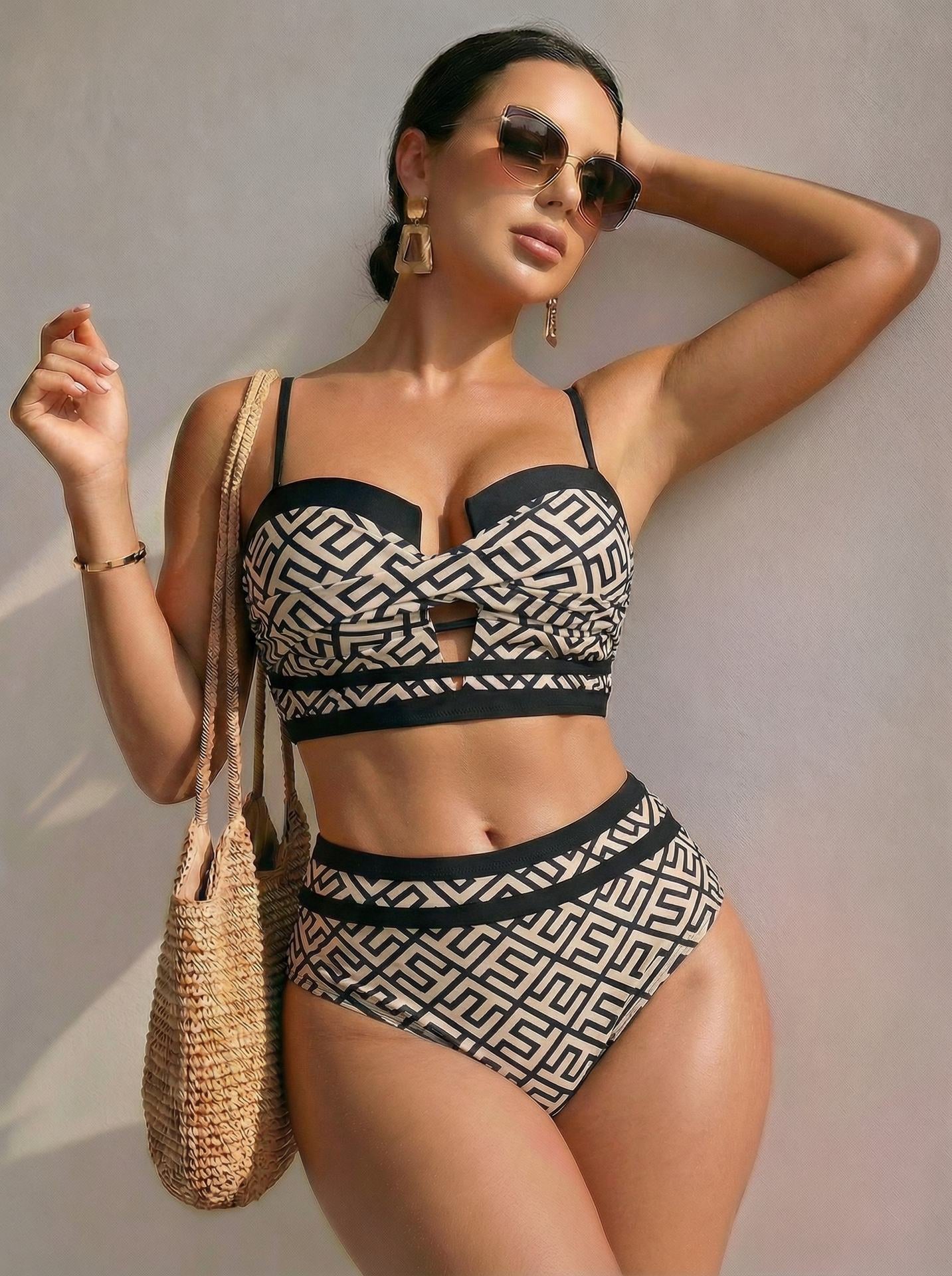 Two-Piece Bikini Bathing Suit – Women's Sexy Separated Swimwear