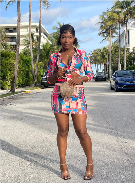 Floral Fairy Two-Piece Set – Women's Floral Coordinated Outfit